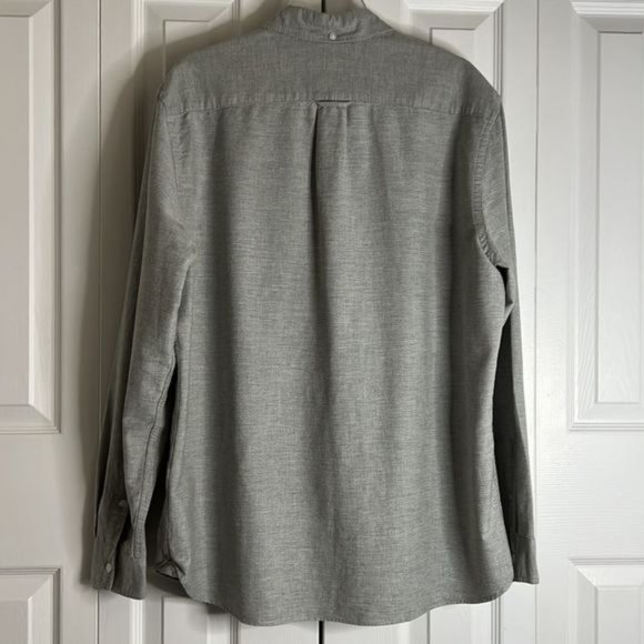 L.O.G.G By H&M Men’s Grey Button Down Shirt Size L - Picture 4 of 8